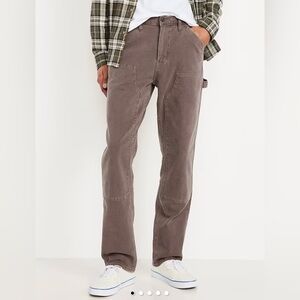 Old Navy Brown 90’s Straight-Leg Pants 34x32